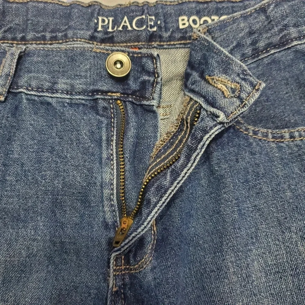 The Children's Place Boy's Bootcut Husky Jeans 12 Husky